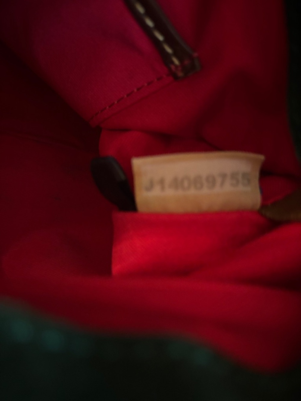 Dooney & Bourke Brown Leather Satchel with Braided Handles - Picture 10 of 10